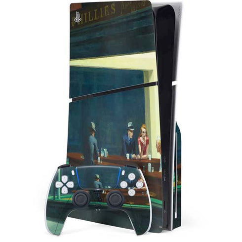 Edward Hopper Nighthawks 1942 PlayStation PS5 Skins